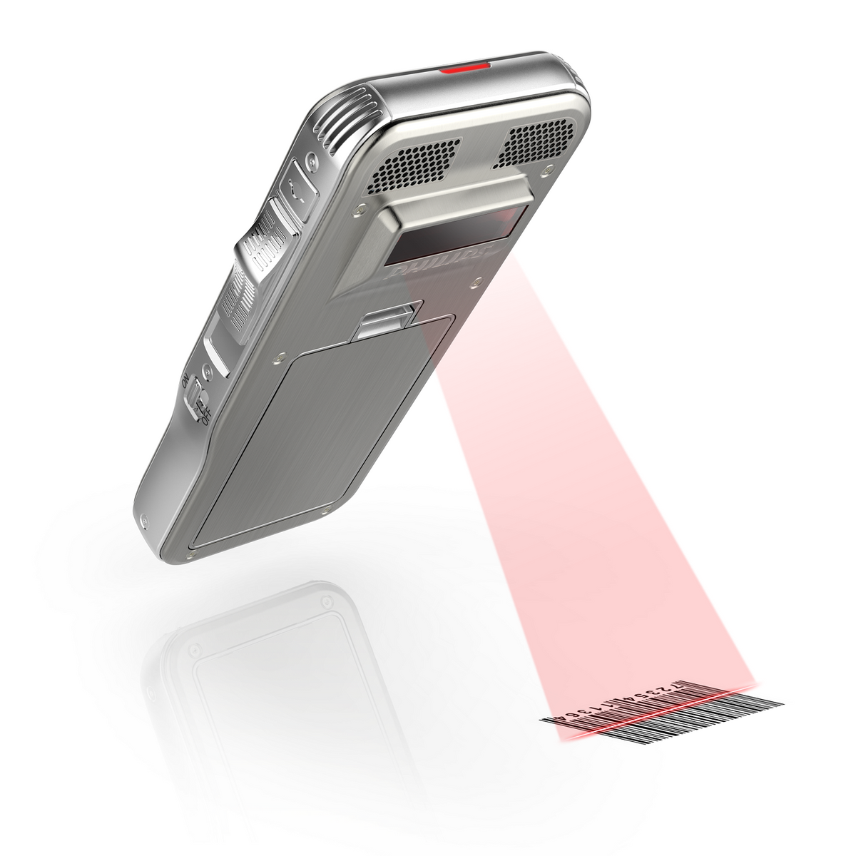 Philips PocketMemo with Barcode reader (DPM8500) – VocalTek Shop